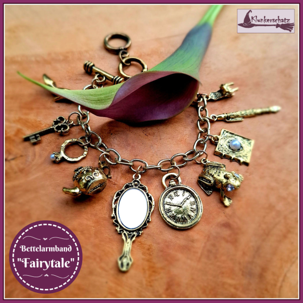 Bettelarmband "Fairytale"  - 18,5 - 20,8 cm