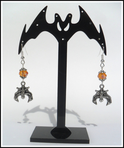 Ohrhänger "Fledermaus, erwachend"