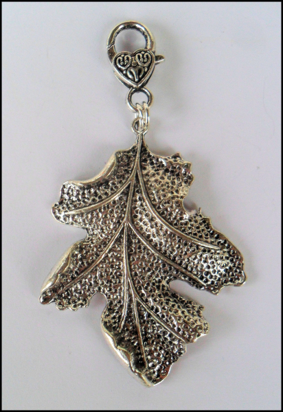 Charmanhänger "Blatt", groß