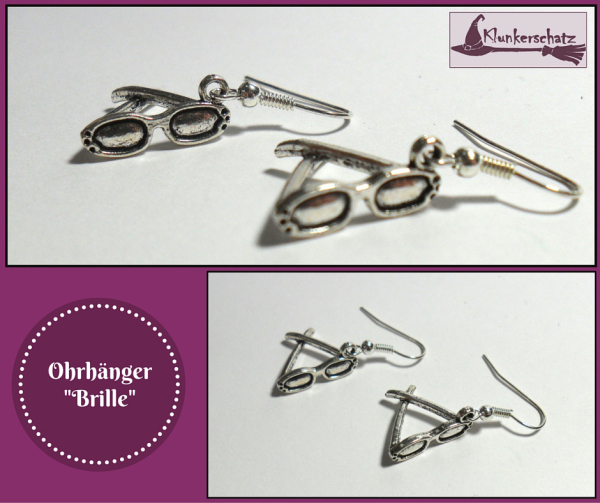 Ohrhänger "Brille"