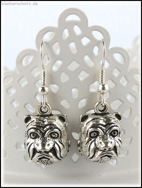 Ohrhänger "Bulldogge Bulli"