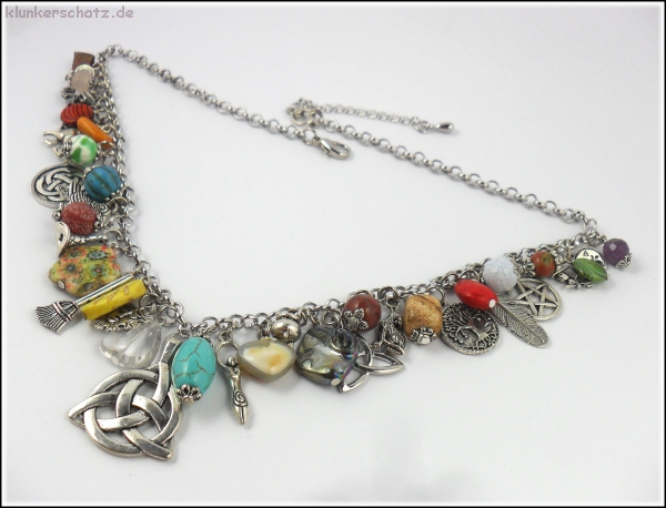 Collier "Celtic Witchcraft" - Unikat!