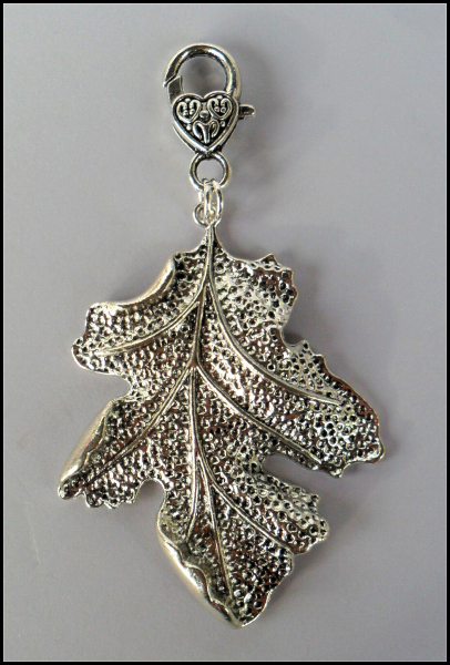 Charmanhänger "Blatt", groß