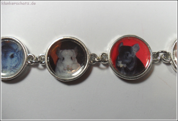 Sonderanfertigung - Schmuckset "Chinchilla"