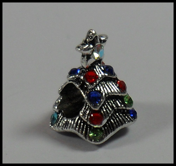 European Bead "Weihnachtsbaum, bunt geschmückt"