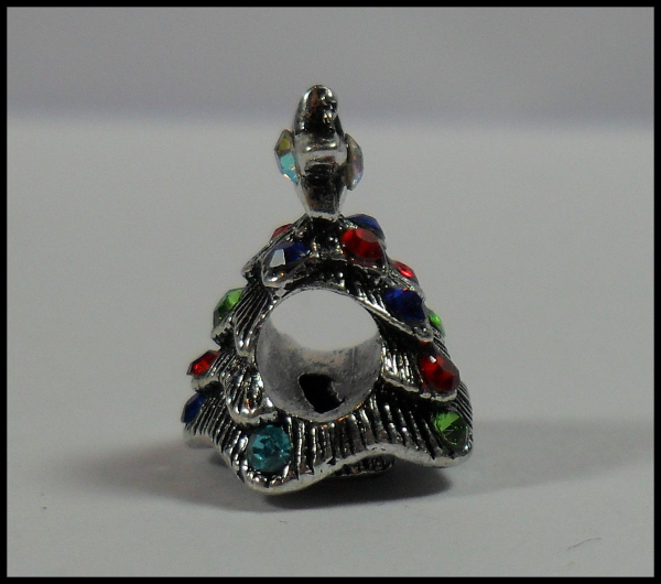 European Bead "Weihnachtsbaum, bunt geschmückt"
