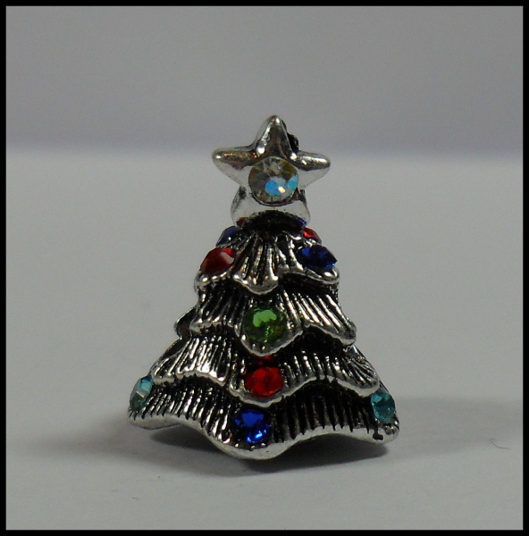 European Bead "Weihnachtsbaum, bunt geschmückt"