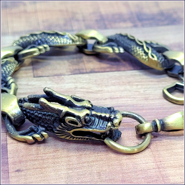 Armband "Bronzedrache" - 20 cm