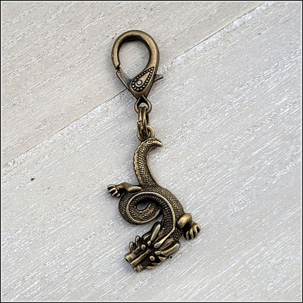 Charmanhänger "Glücksdrache"