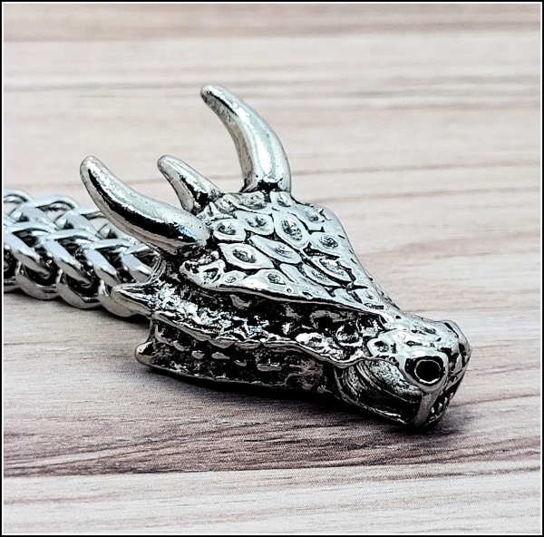 Armband "Gehörnte Drachen"  - 24,5 cm