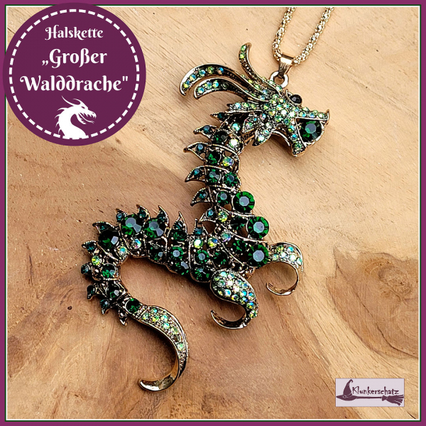Halskette "Großer Walddrache"