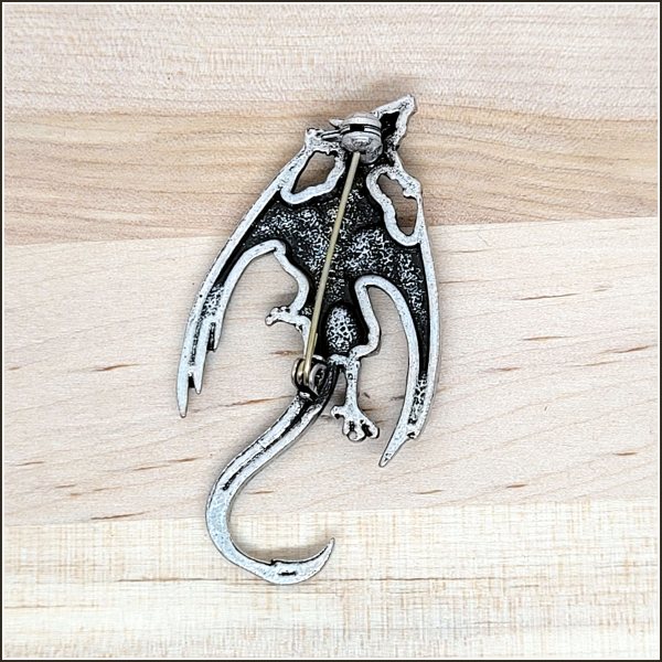 Brosche "Drache"