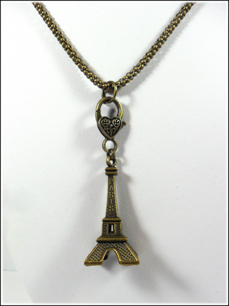 Charmanhänger "Eiffelturm" - Bronze