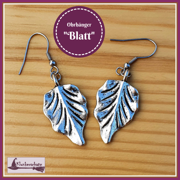 Ohrhänger "Blatt"