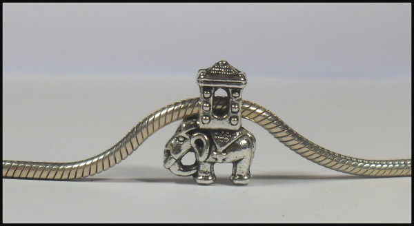 European Bead "Indischer Elefant"