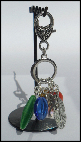 Charmanhänger "Vier Elemente", 8 cm - Unikat