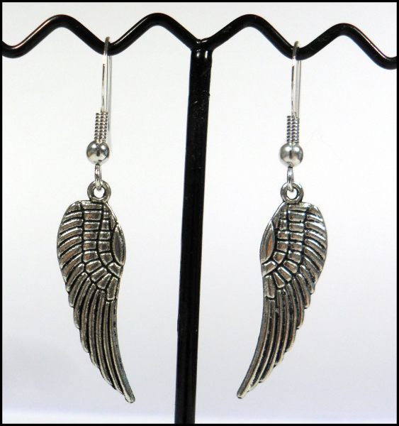 Ohrhänger "Kleiner Schutzengel" - silber
