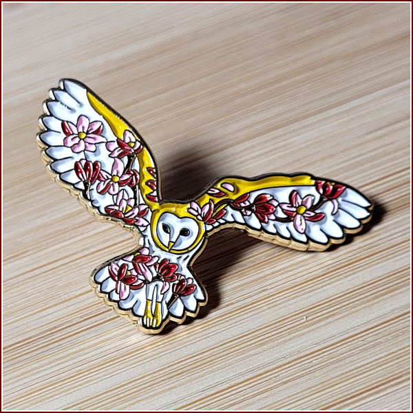 Pin "Blumige Schleiereule"