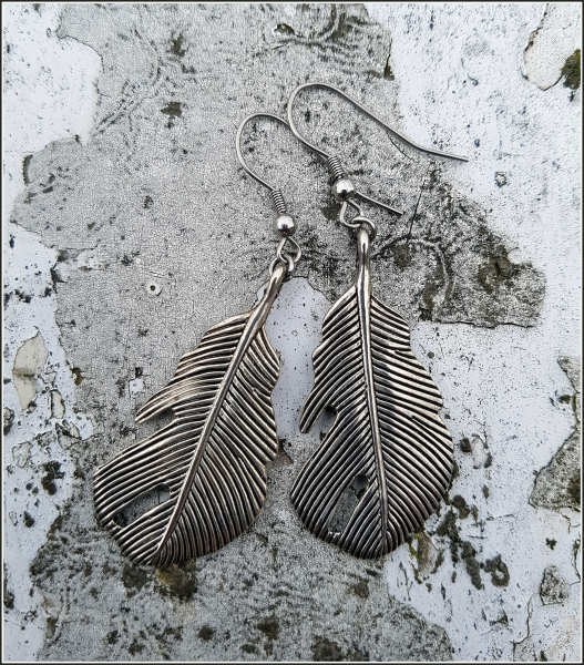 Ohrschmuck "Federn XL"