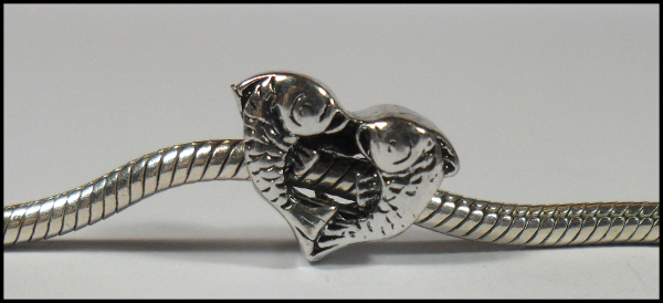 European Bead "Herzige Fische"