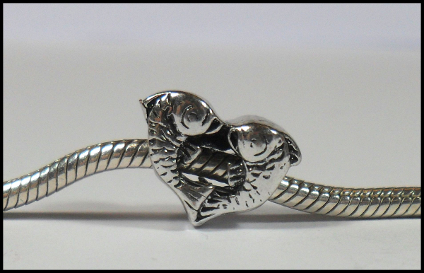 European Bead "Herzige Fische"