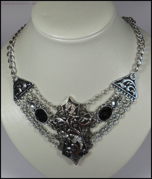 Collier "Großes Gothic Kreuz"