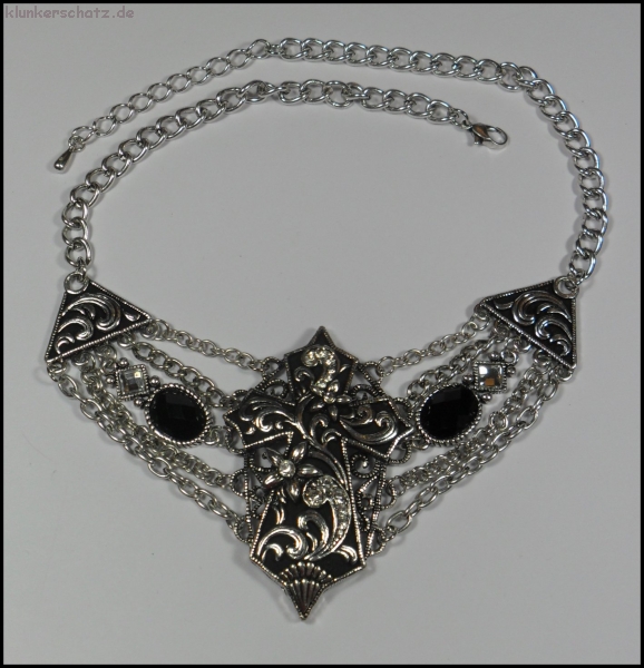 Collier "Großes Gothic Kreuz"