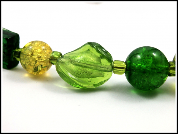 Halskette "Greenery" - Einzelanfertigung / Unikat