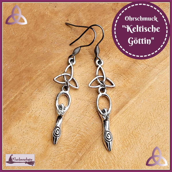 Ohrschmuck "Keltische Göttin"