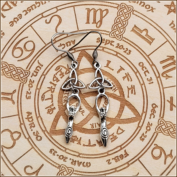 Ohrschmuck "Keltische Göttin"