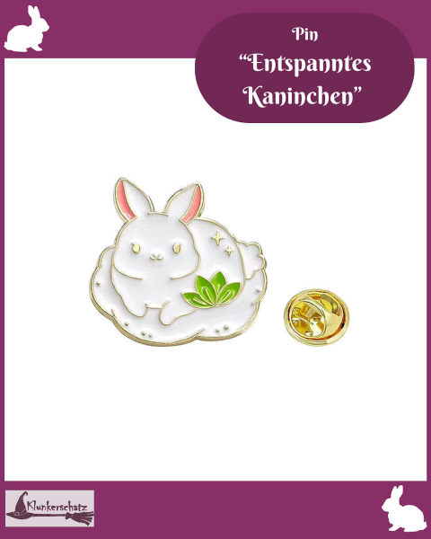 Pin „Entspanntes Kaninchen“