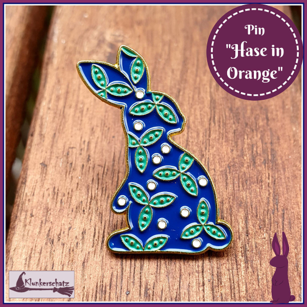 Pin "Blaugrüner Hase"
