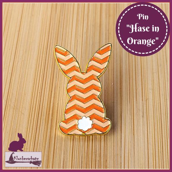 Pin "Hase in Orange"