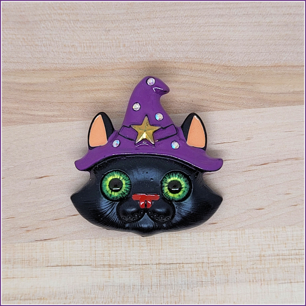 Brosche "Hexenkatze"