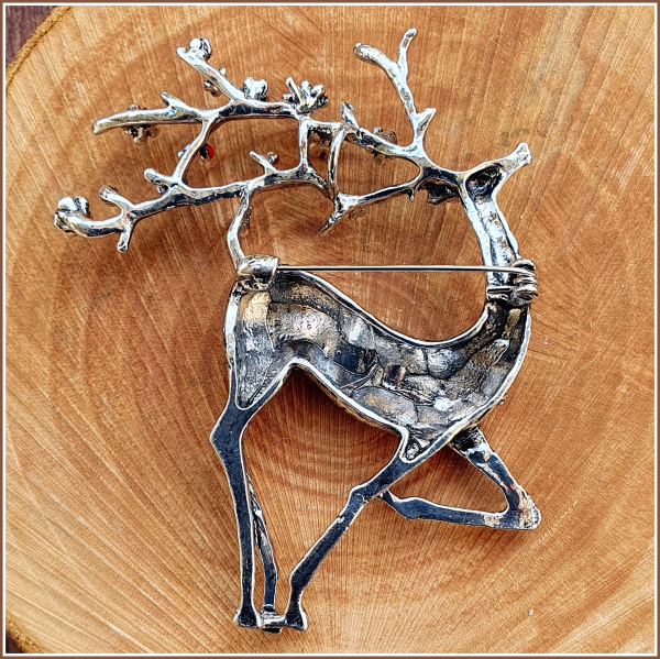 Brosche "Hirsch Dasher"