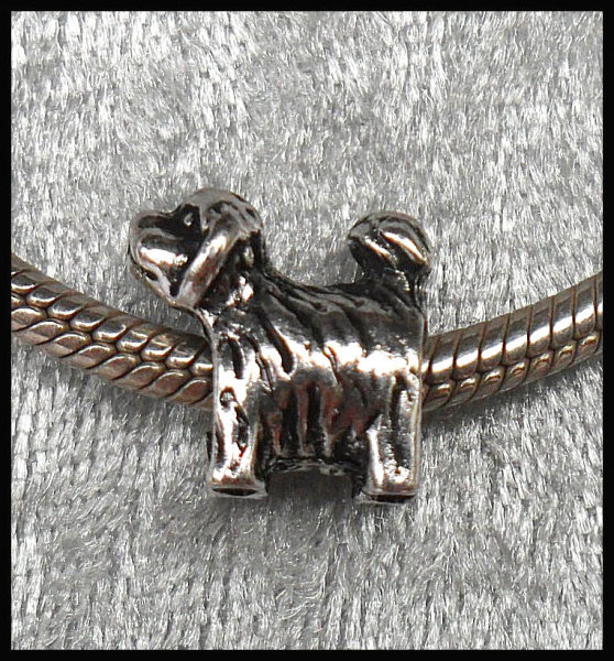 European Bead "Hund Wuschel"