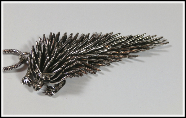 Lange Kette "Stacheltier"