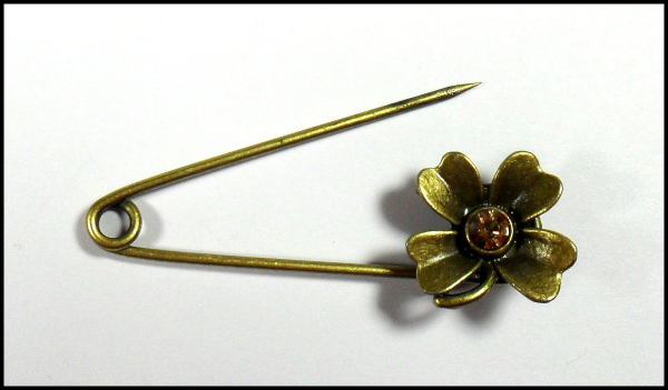 Kilt- oder Schmucknadel "Irish Shamrock"