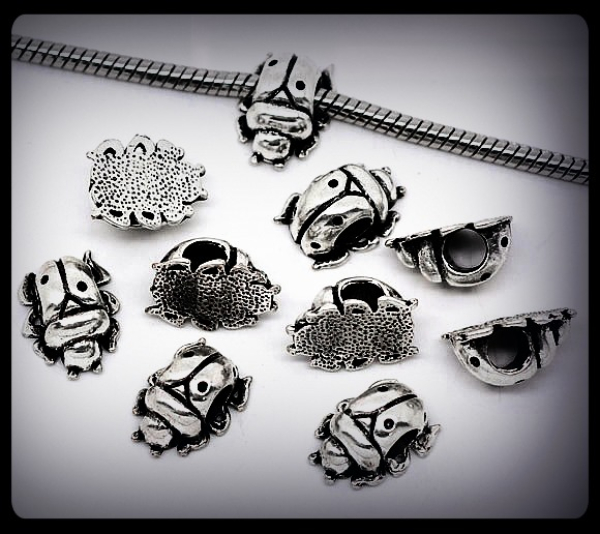 European Bead "Glückskäfer"
