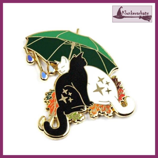 Pin "Katzen - gemütlich unterm Regenschirm"