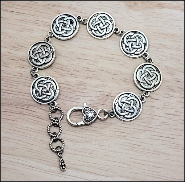 Armband "Vierfacher Keltischer Knoten" - 23 cm