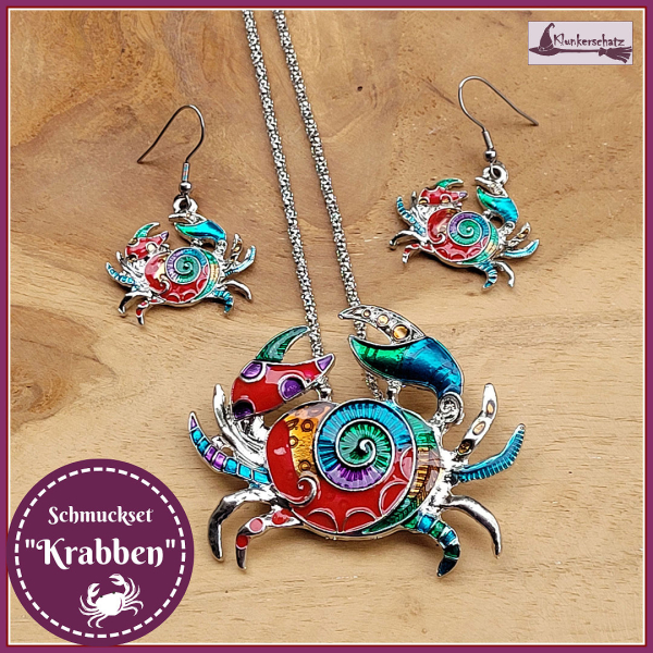 Schmuckset "Krabben"