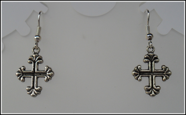 Ohrhänger "Kosmisches Kreuz"