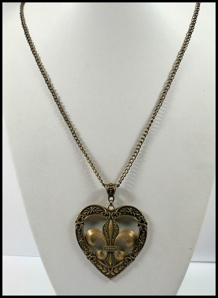 Kette "Fleur des Lys" - 70 - 75 cm