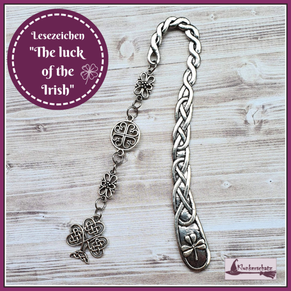 Lesezeichen "The Luck of the Irish"
