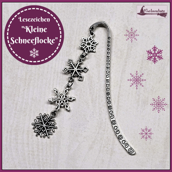 Lesezeichen "Kleine Schneeflocke"