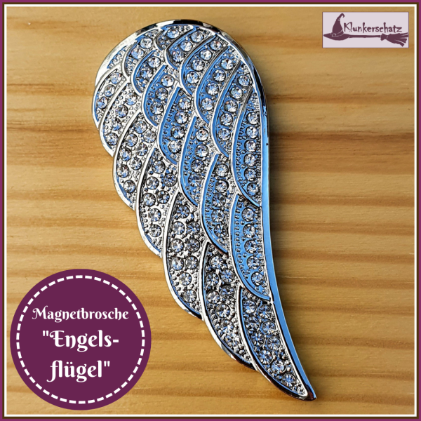 Magnetbrosche "Engelsflügel"