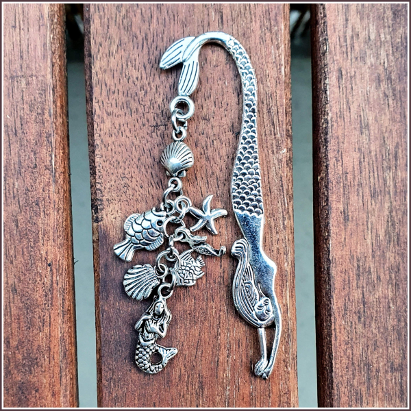 Lesezeichen  "Kleine  Meerjungfrau" - ca. 8 cm
