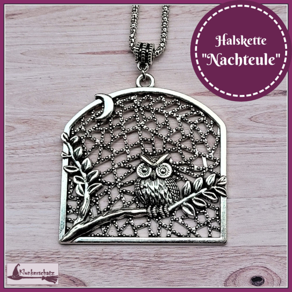 Halskette "Nachteule"