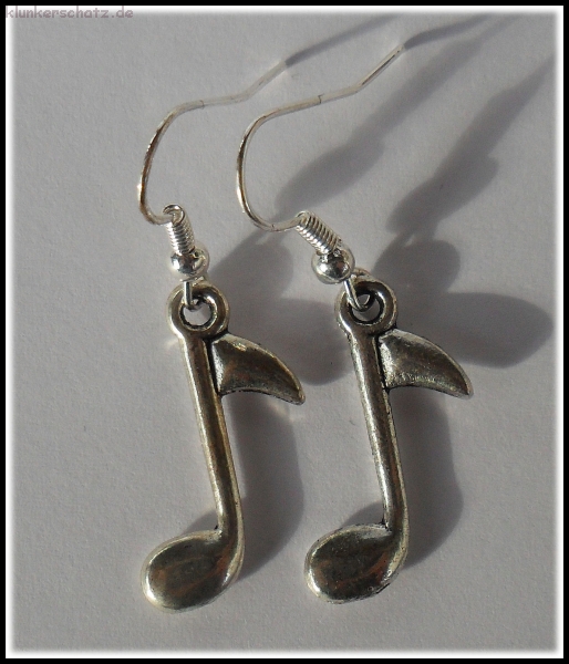 Ohrhänger "Musiknoten"